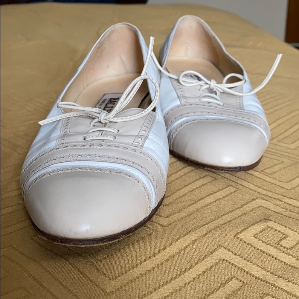 Bally low oxfords, made in italy size 7.5